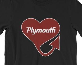 Plymouth Heart Logo - Plymouth heart | Etsy
