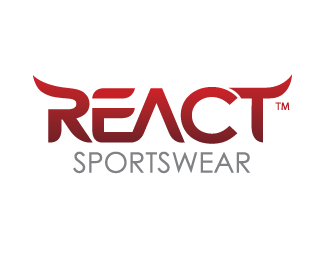 Sportswear Logo - react sportswear Designed by beautifymedonde | BrandCrowd