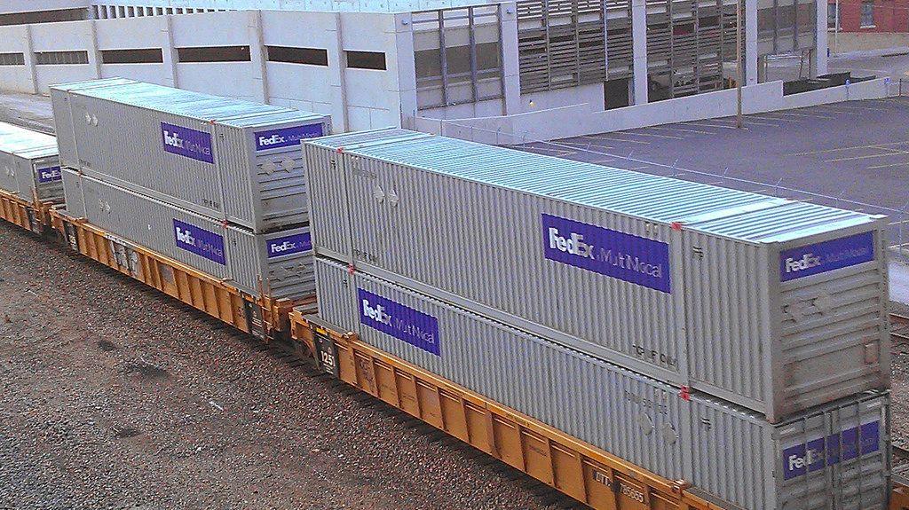 FedEx Multimodal Logo - FedEx MultiModal | 53-foot FedEx MultiModal containers on ea… | Flickr