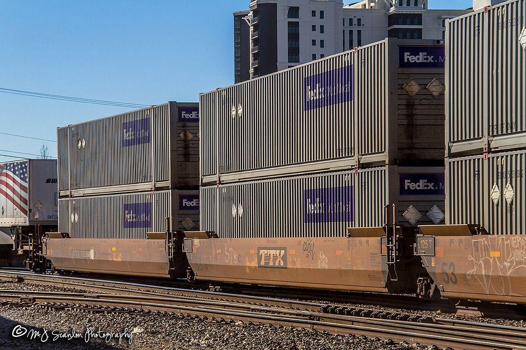 FedEx Multimodal Logo - FedEx Intermodal Containers | BNSF Thayer South Subdivisio… | Flickr