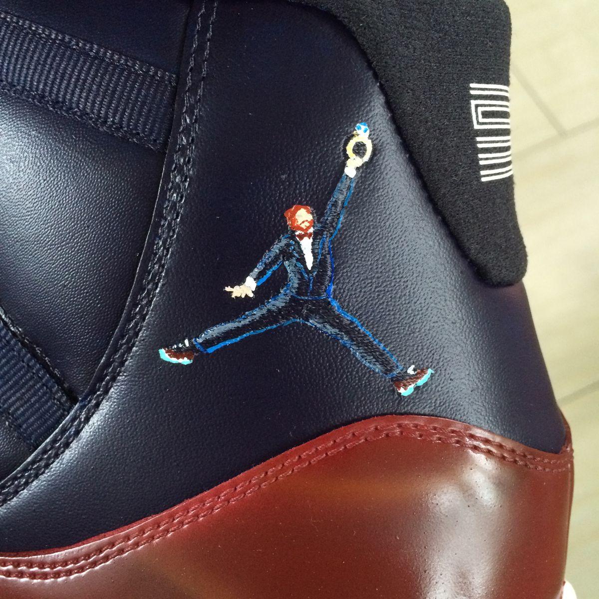 Jordan Custom Logo - custom air jordan sneakers wedding | Sole Collector