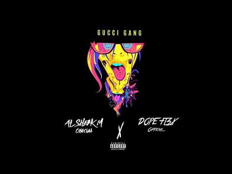 Dope Gucci Logo - Lil Pump - Gucci Gang (Alsheik M x DOPE FL3✘ Remix) - YouTube