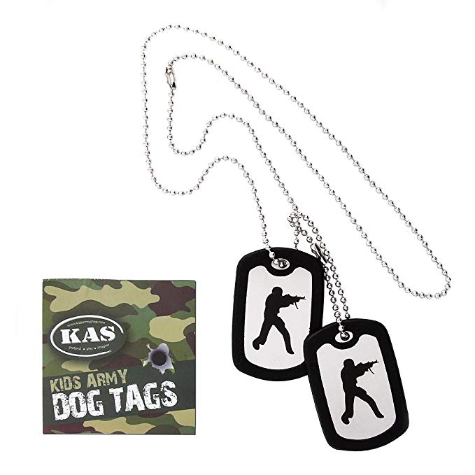Army Dog Logo - Army Dog Tags - Stainless Steel Military Dog Tags - Including ...