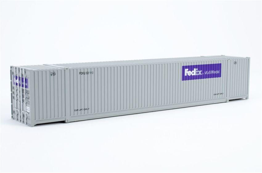 FedEx Multimodal Logo - 53' Singamas Corrugated-Side Container (Pkg 1): FedEx Intermodal ...
