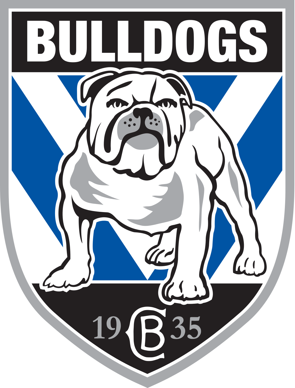 Army Dog Logo - Canterbury Bankstown Bulldogs