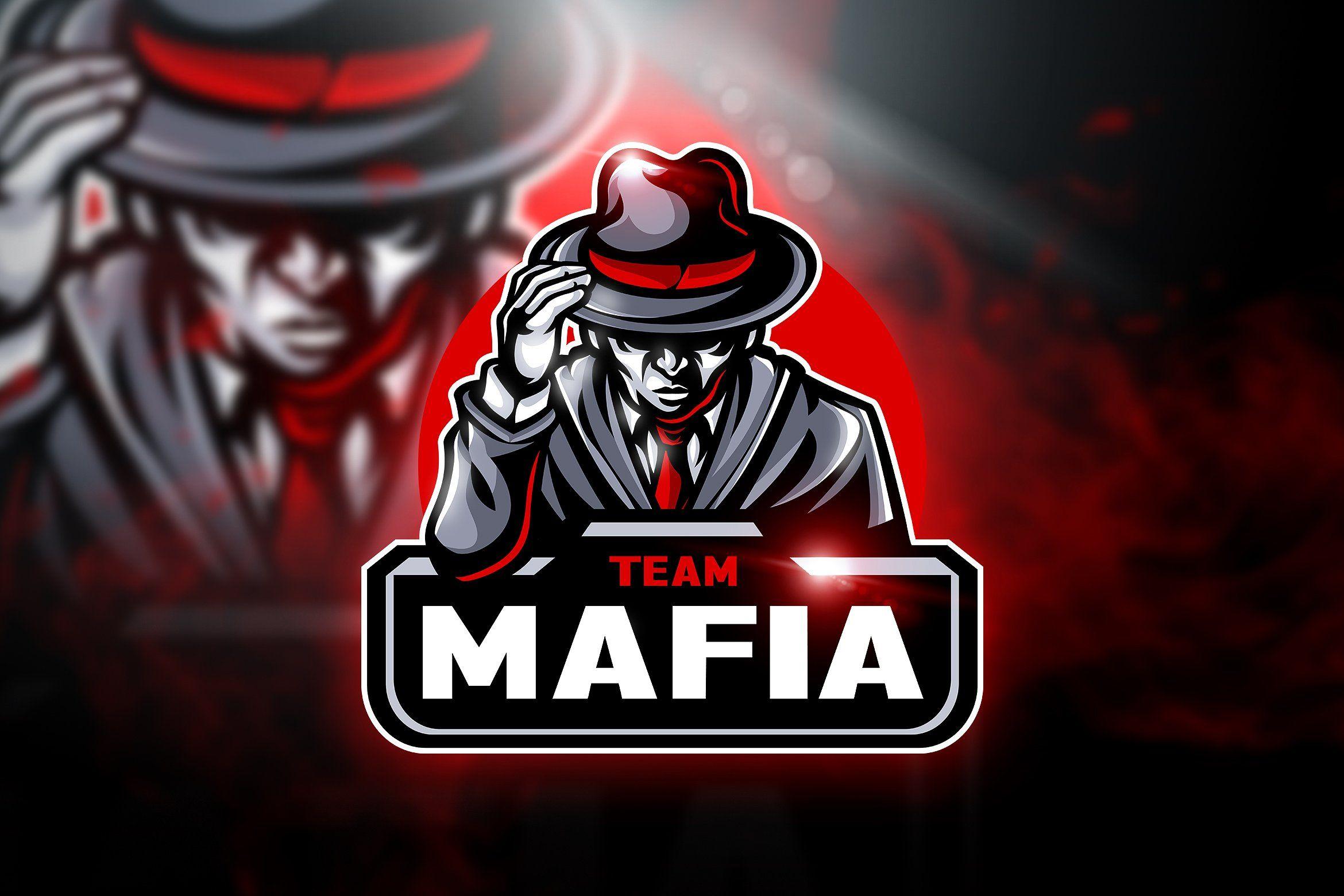Squad Team Logo - Mafia Team - Mascot & Esport Logo ~ Logo Templates ~ Creative Market