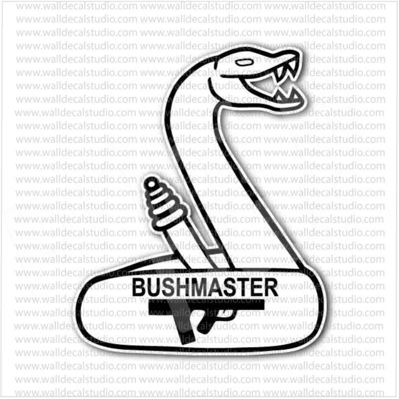 Bushmaster Logo - Bushmaster Firearms Emblem Sticker. GUNS {LOGOS}. Firearms