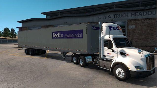 FedEx Multimodal Logo - Steam Workshop :: FedEx Freight MultiModal (Ownable 53FT Only)