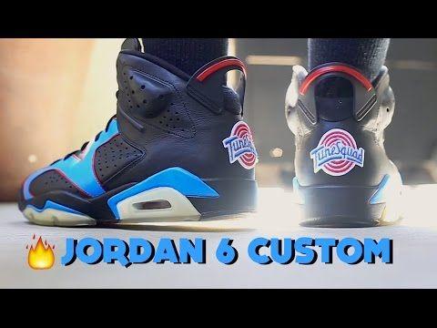 Custom Jordan Logo - Creative Process: Custom Jordan Toon Squad 6's Full Restoration +