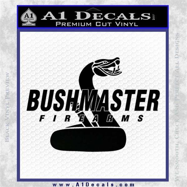 Bushmaster Logo - Bushmaster Firearms Logo Cobra Decal Sticker A1 Decals