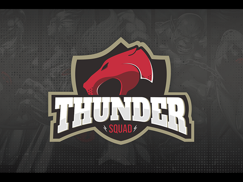 Squad Team Logo - Thunder Squad Logo by Maitê Troleze