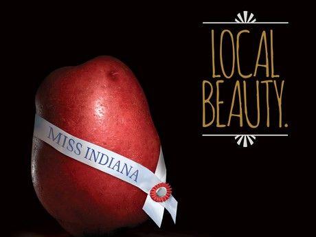 Red Potatoes Logo - Indiana grown red potatoes available now