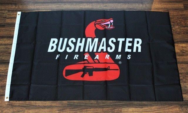 Bushmaster Logo - 3ft x 5ft 3 x5f t Bushmaster Firearms Black Banner flag Logo flag