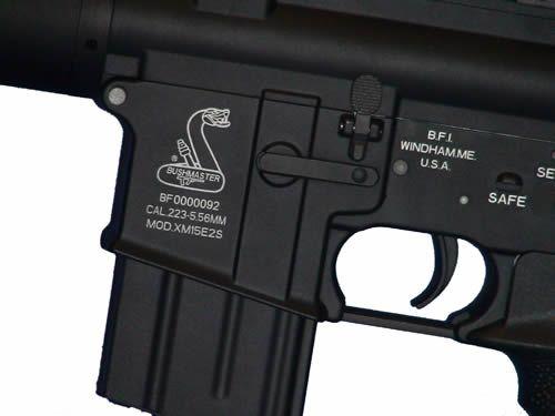 Bushmaster Logo - First Looks: King Arms 26” Free Float Heavy Barrel Sniper Rifle