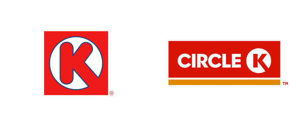 Orange and Red K Logo - Brand New: New Logo and Global Brand for Circle K