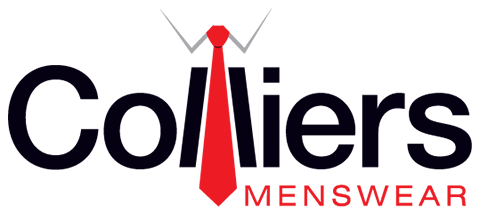 Men's Clothing Logo - Colliers Menswear, Gisborne Aertex Shirts, Suit Hire, Gisborne