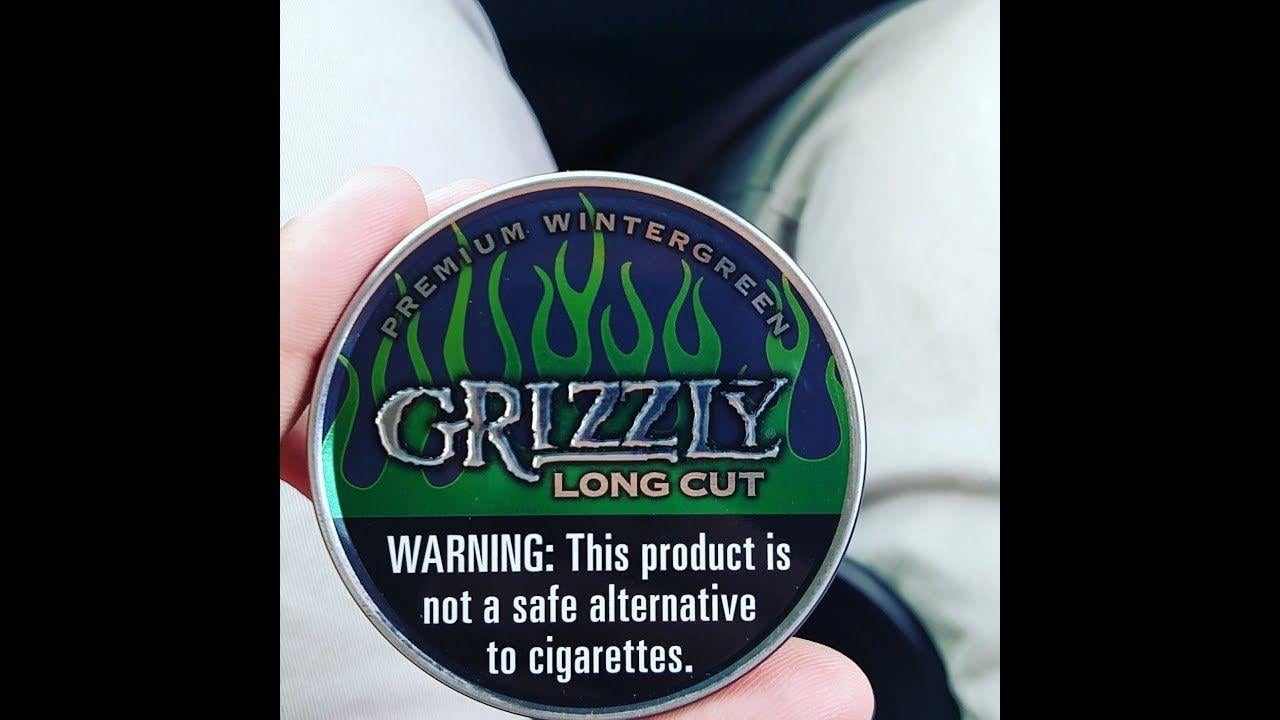 New Grizzly Tobacco Logo - New Grizzly Collectible Can Review (Feat. Crose4116)