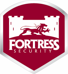 Red Security Shield Logo - Fortress Security shield logo - Fortress Security