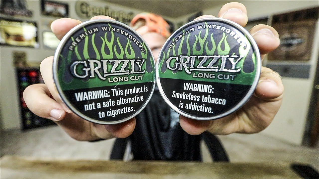 New Grizzly Tobacco Logo - BRAND NEW FLAMING GRIZZLY CANS!!!