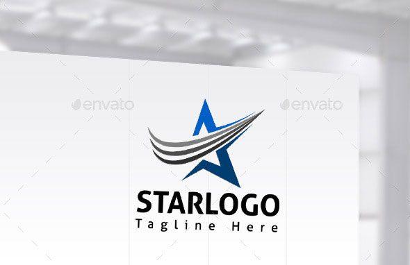 Star Brand Logo - Wings Logo Design Templates To Fly Your Brand To Next Level. Web