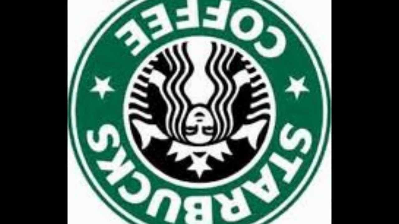 The Meaning of Starbucks Logo - Subliminal occult symbolism found in Starbucks logo - YouTube