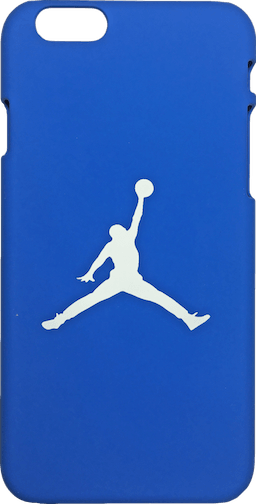 Blue Jumpman Jordan Logo - Nike Jordan Royal Blue White Jumpman Logo Hard Plastic iPhone 6