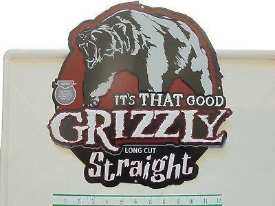 New Grizzly Tobacco Logo - NEW GRIZZLY CHEWING Tobacco Lid Glorifier Display - $25.99