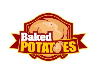 Red Potatoes Logo - Baked Potatoes logo design - 48HoursLogo.com
