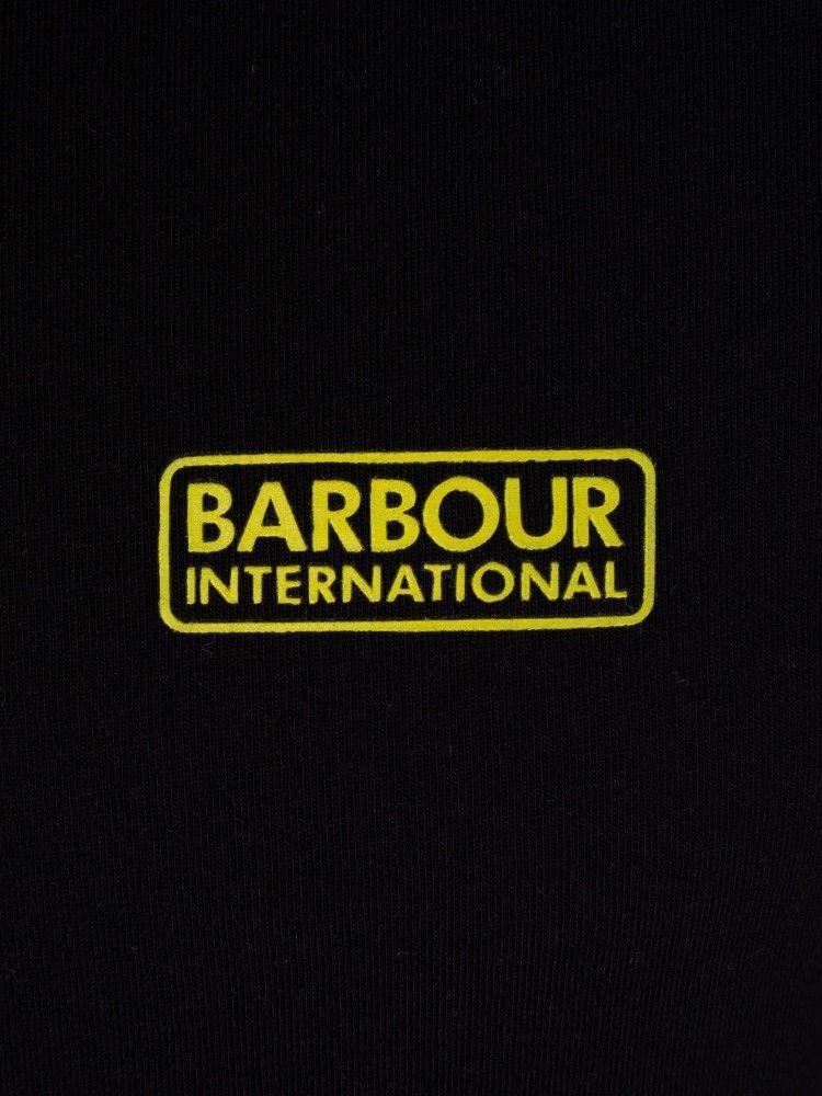 Men's Clothing Logo - Barbour International Small Logo T-Shirt 1745LSAR Mens Clothing