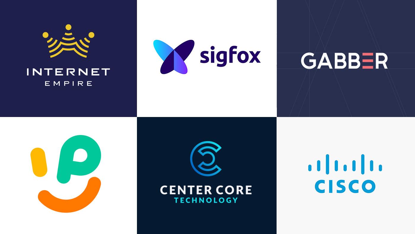 Internet Company Logo - 35 Best Internet and Technology Company Logo Designs for Inspiration