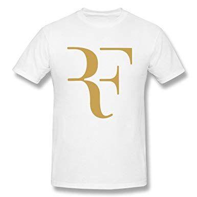 Men's Clothing Logo - Catees Men's Roger Federer Logo T-Shirt: Amazon.co.uk: Clothing