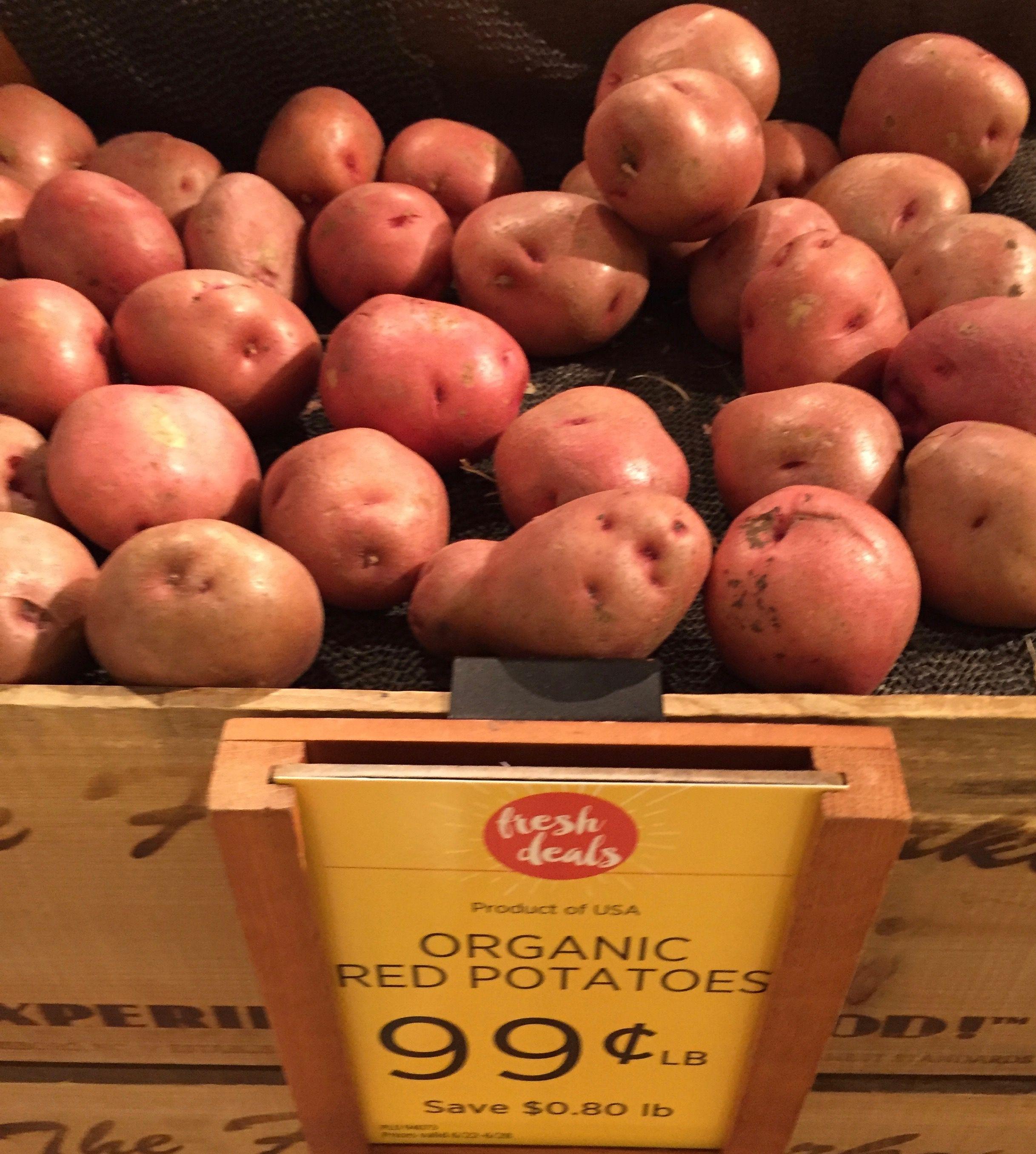 Red Potatoes Logo - Red Potatoes Fresh Market. Right Size Life