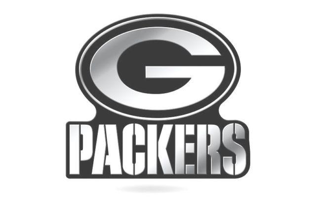 Crome Green Company Logo - Green Bay Packers Logo 3d Chrome Auto Emblem Truck or Car NFL | eBay