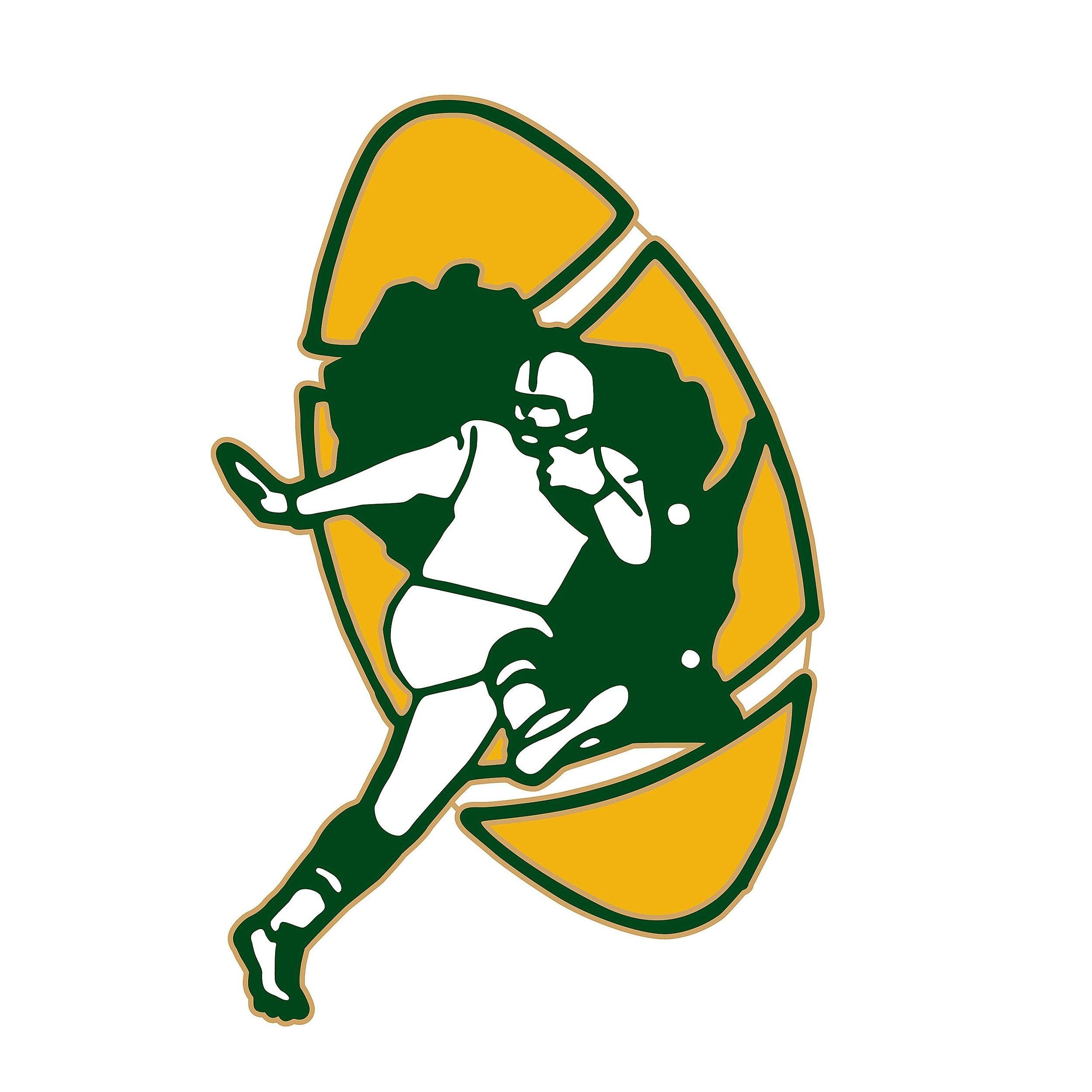 Green Bay Packers Logo - Green Bay Packers Throwback Logo Pin at the Packers Pro Shop