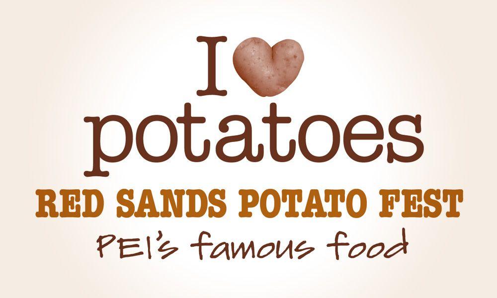 Red Potatoes Logo - Red Sands Potato Festival – Studio 4 | Visual Art – Design ...