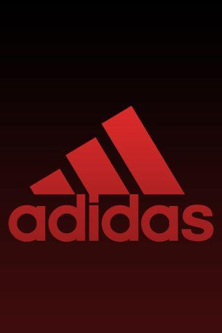 Black and Red Logo - Red and black adidas Logos