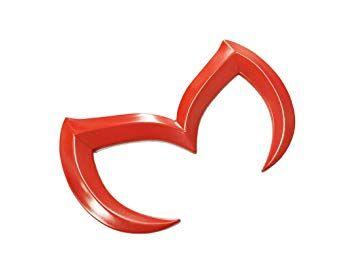 Red Vehicle Logo - Dian Bin-The Red Bat Metal Sticker Vehicle logo Badge Emblem for ...