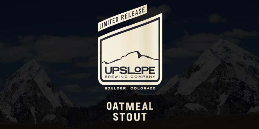 Oatmeal Company Logo - Oatmeal Stout from Upslope Brewing - Review