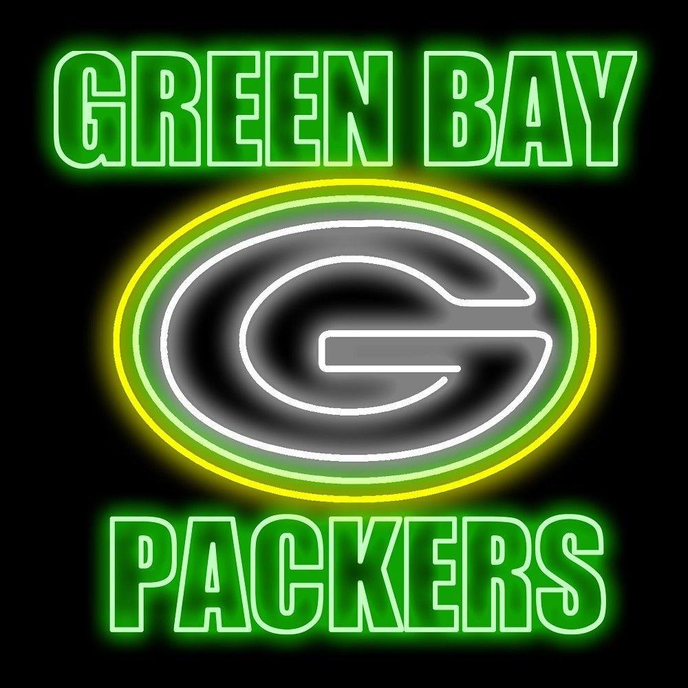 Green Bay Packers Logo - New Green Bay Packers Logo Beer Logo Light Neon Sign 32
