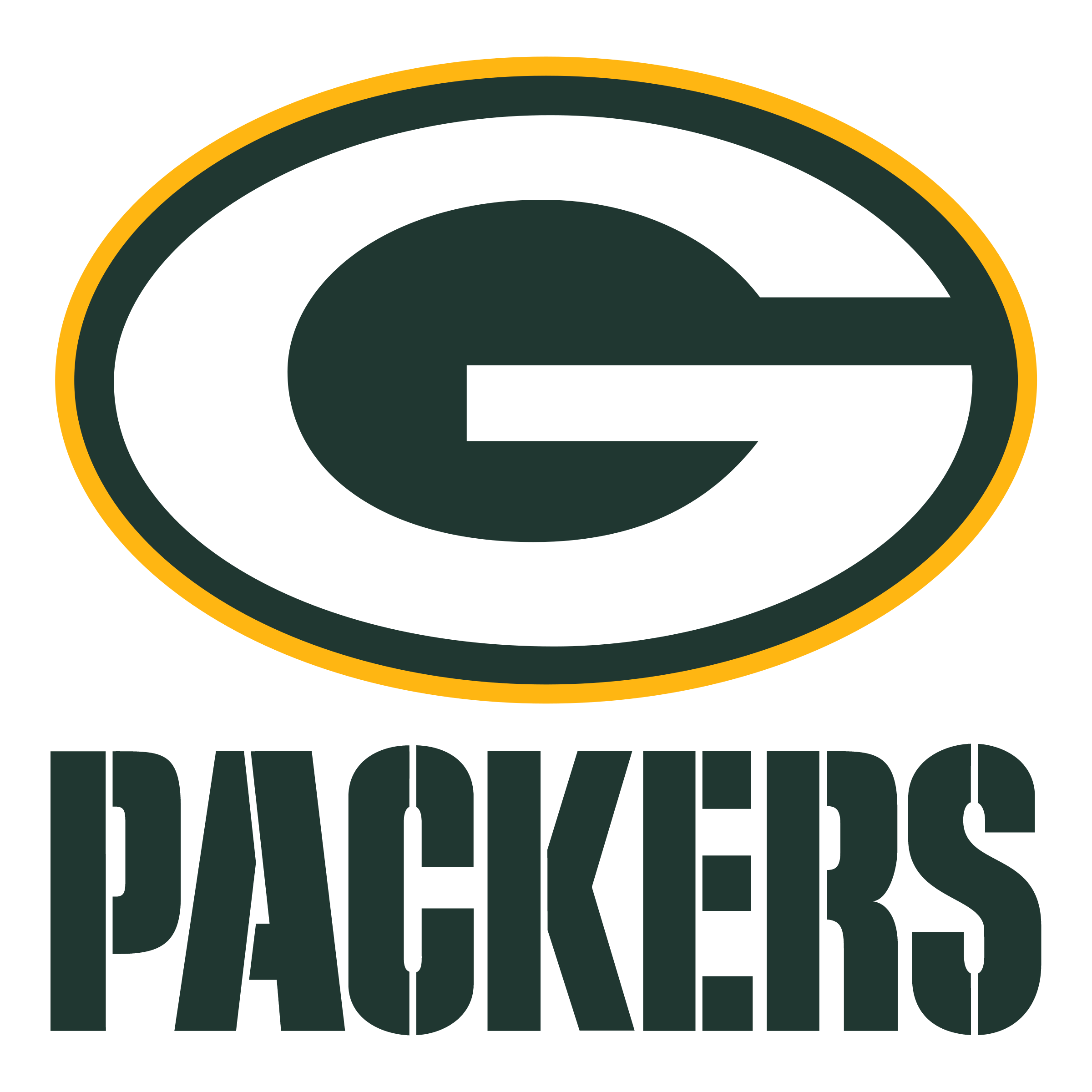 Green Bay Logo - Green Bay Packers Logo PNG Transparent & SVG Vector - Freebie Supply