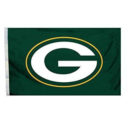 Packers Logo - Amazon.com : NFL Green Bay Packers Logo Only 3 By 5 Feet Flag