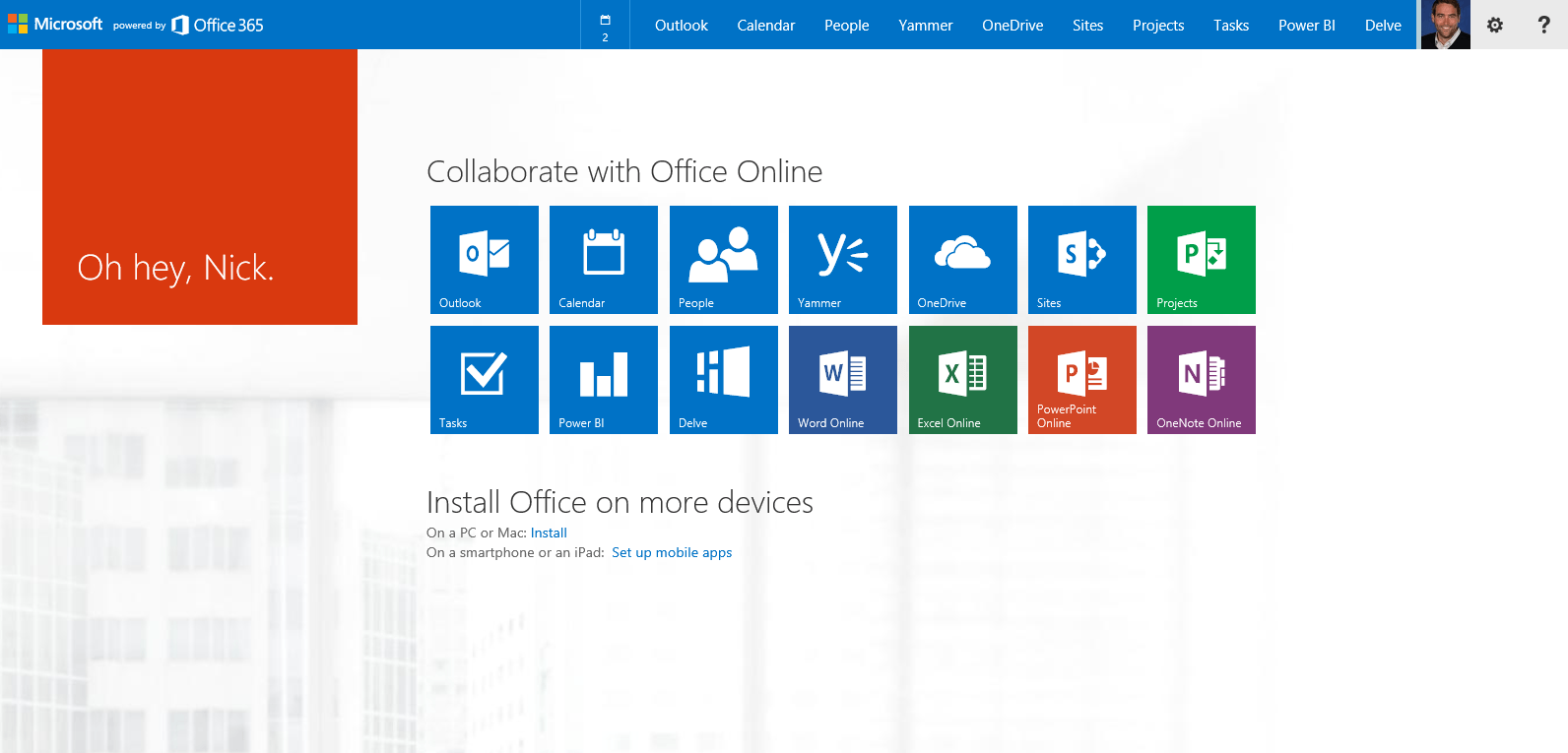 New Office 365 Logo - Launch documents and get started right away with the new Office 365