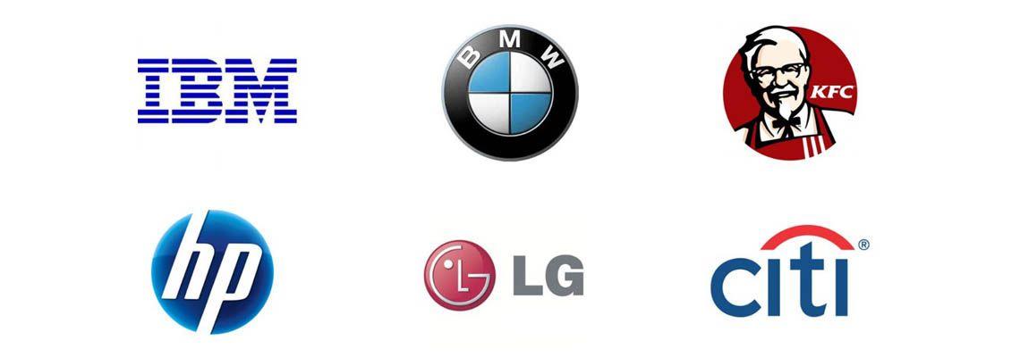 BMW HP Logo - Should you choose an abbreviated name like IBM, HP or BMW?