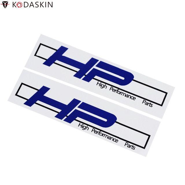 BMW HP Logo - KODASKIN Film Vinyl Stickers Emblems Decals For BMW HP4 HP HP2 In