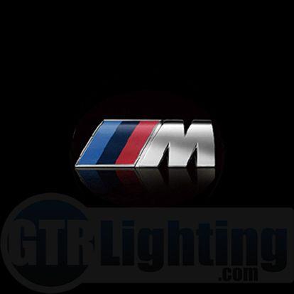 BMW M Power Logo - GTR Lighting LED Logo Projectors, BMW M-Power Logo, #40