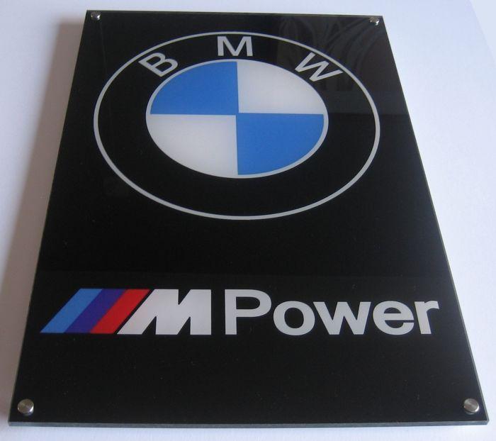 BMW M Power Logo - BMW M Power logo 45 cm