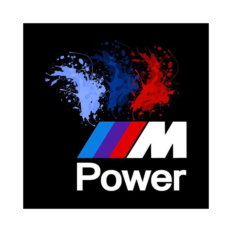 bmw m power logo vector