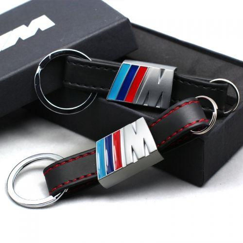 BMW M Power Logo - BMW - M POWER LOGO LEATHER KEYRING | V-Spec Auto Accessories Online ...
