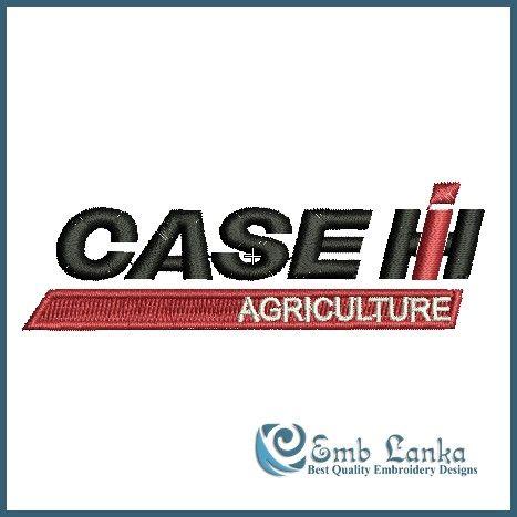 Case Agriculture Logo - Case IH Agriculture Logo Embroidery Design | Emblanka.com
