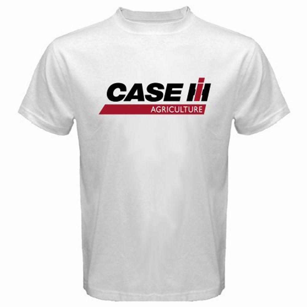Case Agriculture Logo - New Case IH Tractor Agriculture Logo Men'S White T Shirt Size S 3XL ...